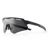 Rockbros Polarized Cycling Glasses with UV Protection and Corrective Insert - Gray