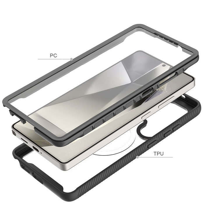 TECH-PROTECT DEFENSE MAGSAFE GALAXY S25 ULTRA BLACK