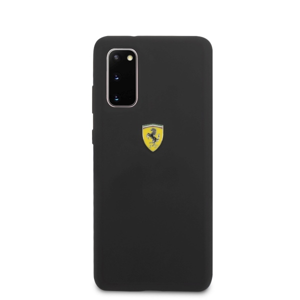 Cover FERRARI Samsung Galaxy S20 Custodia in silicone nero
