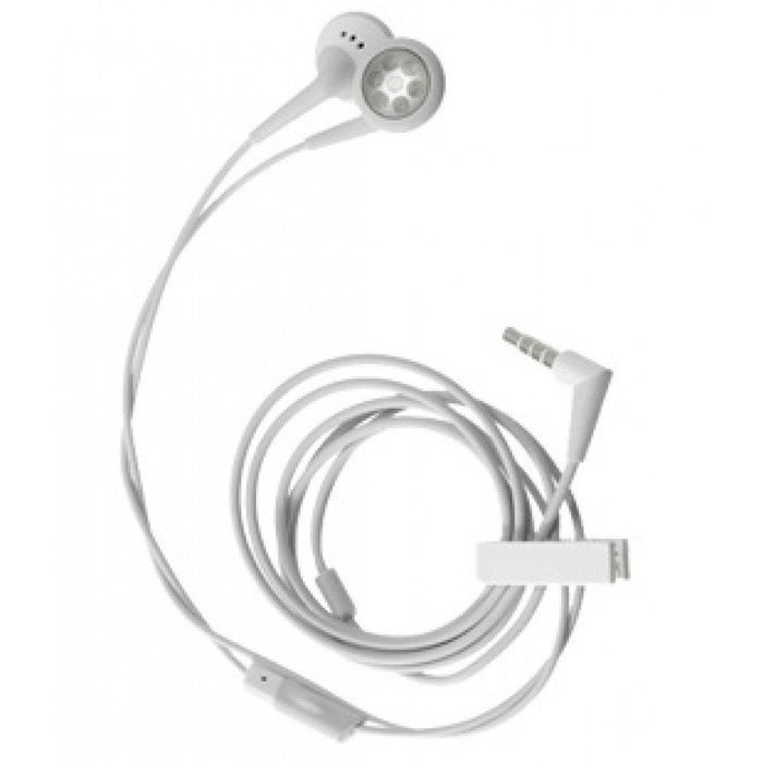 Genuine Cuffie BLACKBERRY Q10 Q5 Z10 Z30 9900 9780 WHITE