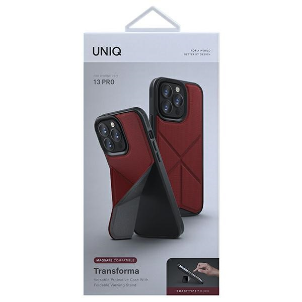 UNIQ case Transforma iPhone 13 Pro / 13 6.1" red/coral red MagSafe