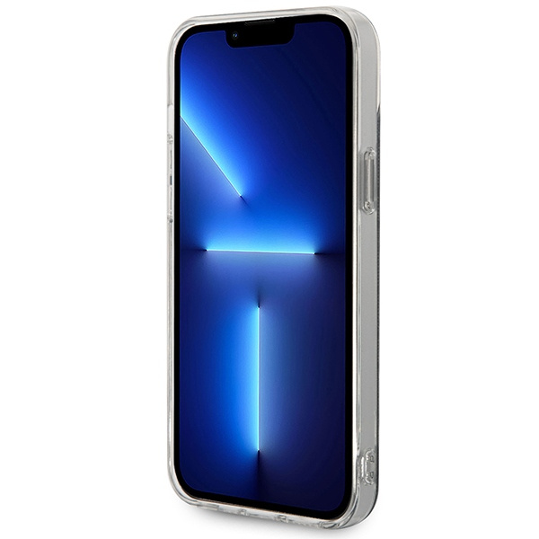 Sada Pouzdro Guess Case+ nabíječka iPhone 14 Plus 6,7" černá/černá hard case 4G Print MagSafe