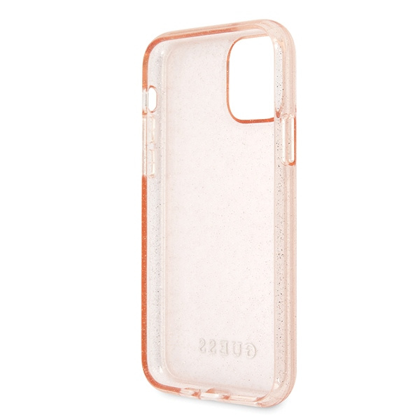 Cover GUESS Apple iPhone 11 Pro Glitter Pink Case