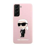 Obal Karl Lagerfeld Silicone NFT Ikonik - Obal Samsung Galaxy S23 Ultra (růžový) Case