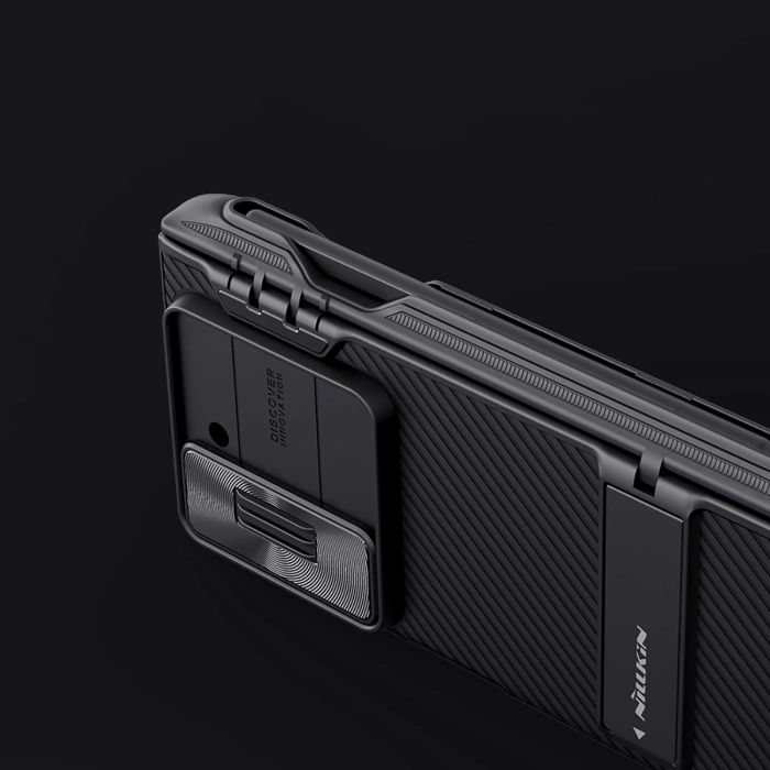 Etui Nillkin CamShield Fold Case na Samsung Galaxy Z Fold 6 5G z uchwytem na rysik - czarny