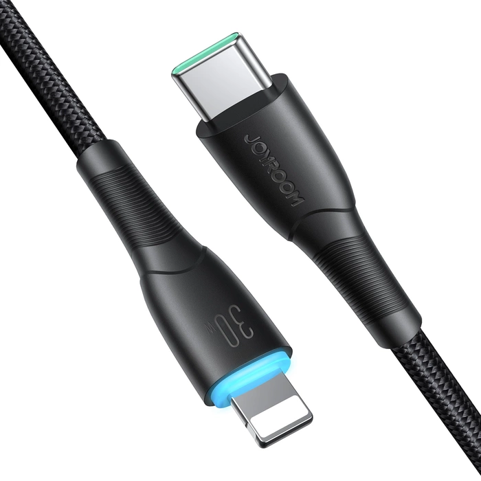 Joyroom Starry Series SA32-CL3 30W USB-C / Lightning kabel 1m - černý
