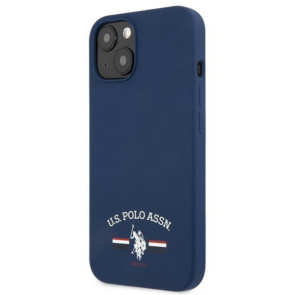 US POLO Apple iPhone 13 Mini silikonová kolekce Navy Case Pouzdro
