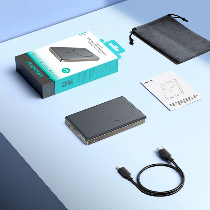 Powerbank Joyroom JR-PBM08 Pro 10000mAh ultracienki - tytanowy