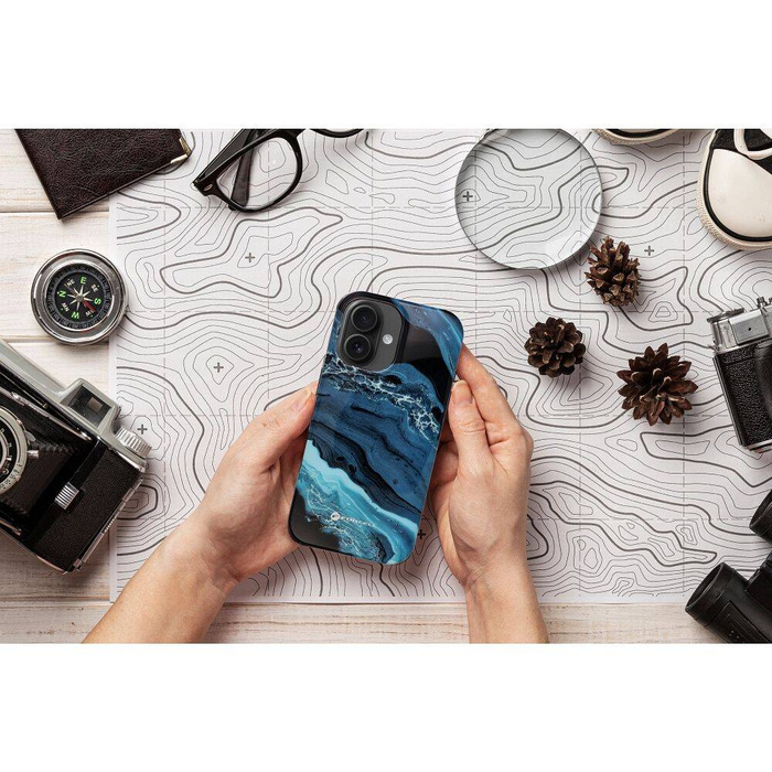 Etui na iPhone 16 PRO Forcell F-Protect Mirage zgodny z MagSafe Military Drop-Test deep sea