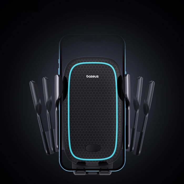 Wireless Charging Car Mount Baseus MilkyWay Pro 15W (black)