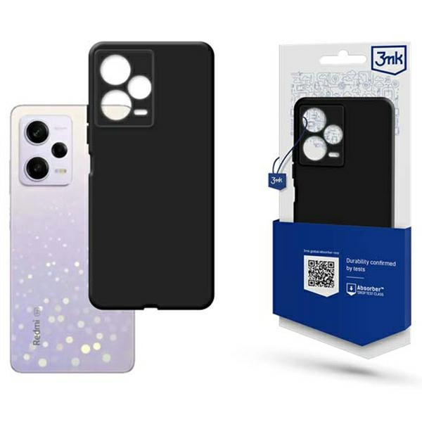 3mk Matt Case Xiaomi Redmi Note 12 Pro černá/černá