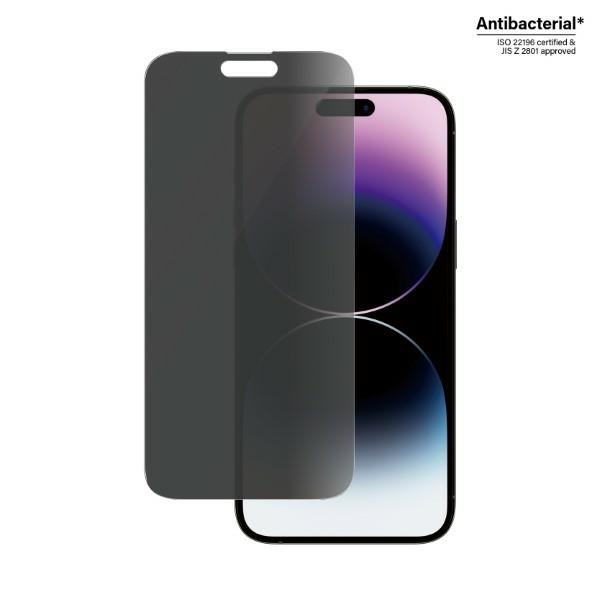 Glass PanzerGlass Classic Fit iPhone 14 Pro Max 6.7" Privacy Screen Protection Antibacterial P2770