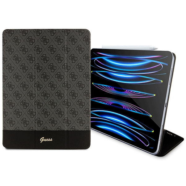 Guess GUFCP12PS4SGK iPad Pro 12,9" nero/nero 4G Stripe Allover