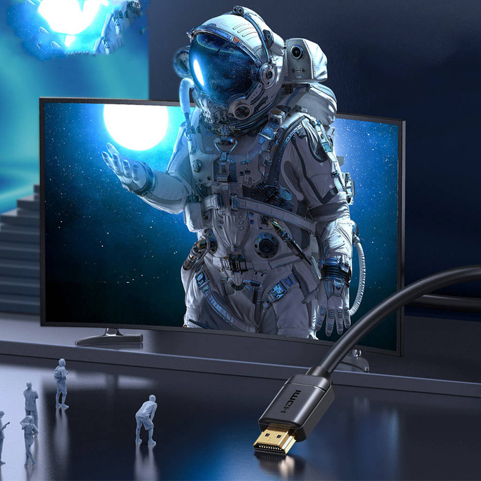 Cable HDMI - HDMI 2.0 1080p 60Hz 20m Baseus - negro