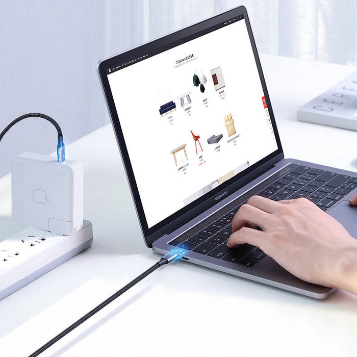 Ugreen kabel Kabel USB Typ C - USB Typ C Napájení 100W Rychlé nabíjení FCP 5A 3m šedý (90120 US316)