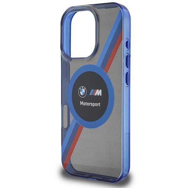 Funda BMW iPhone 16 Pro Max 6.9" negro/negro durocase Motosport IML Circle MagSafe