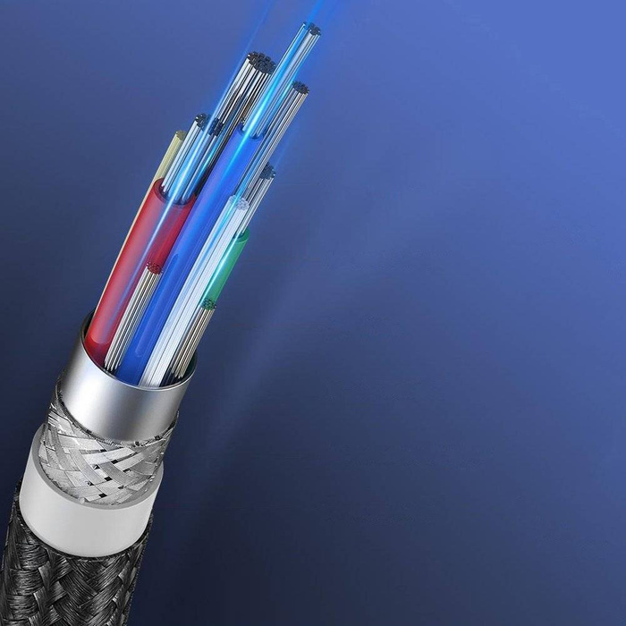 Uzelený Kábel USB typu C - Lightning MFI 1 m 3 A 36 W strieborný (70523)