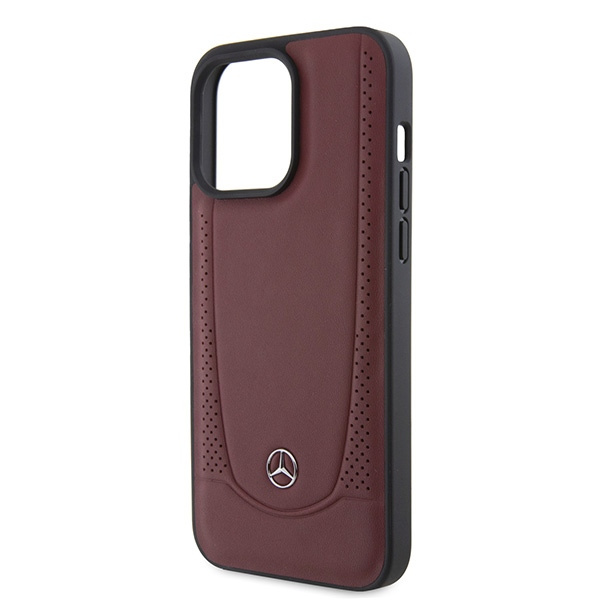 Etui Mercedes MEHCP15XARMRE iPhone 15 Pro Max 6.7" czerwony/red hardcase Leather Urban Bengale Case