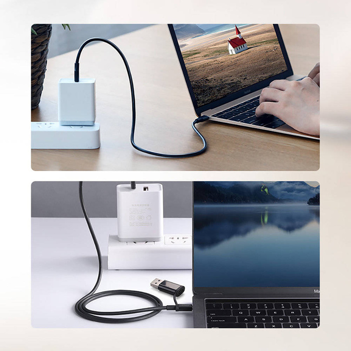 Ugreen câble USB Type C pour la charge et le transfert de données 3A 3m noir (US286)
