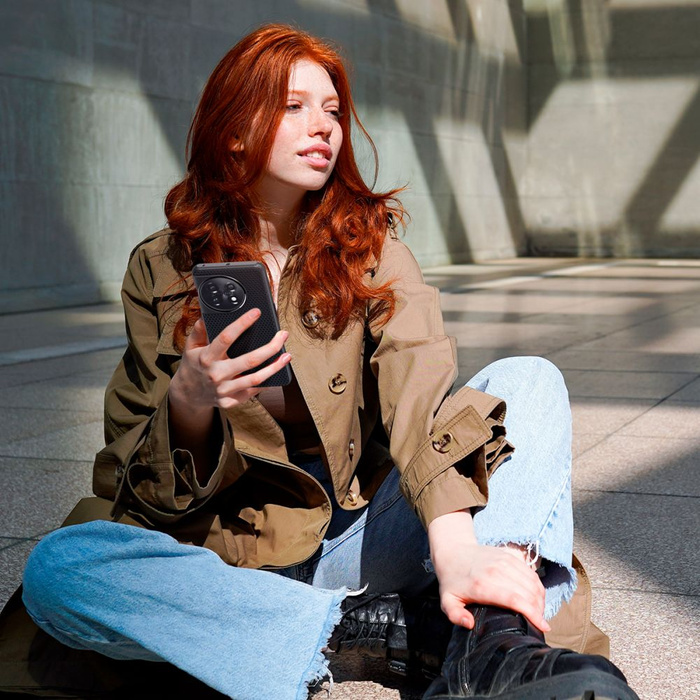 Funda Spigen Liquid Air Oneplus 11 5G MATTE Negro Case