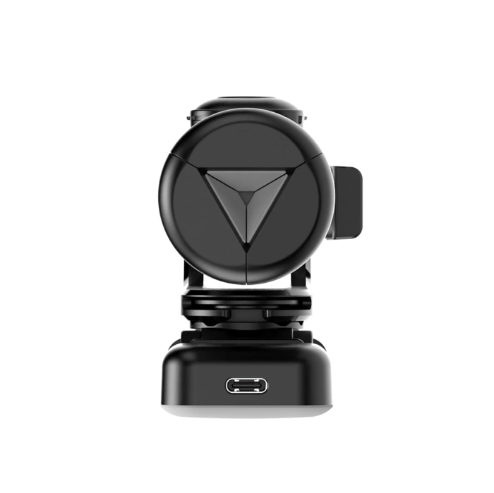 Selfie-Stick WC13YDS Teleskopstativ 1,3 m mit Doppellampe und Telefonhalter – Schwarz