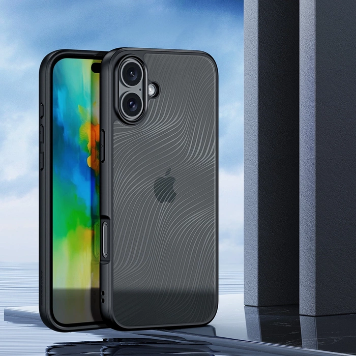 Dux Ducis Aimo Hülle für iPhone 16 – Schwarz