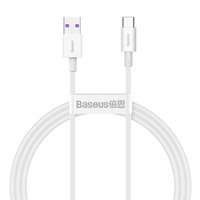 Baseus Superior USB kabel - USB Typ C 66 W 6A 1 m Bílý (CATYS-02)