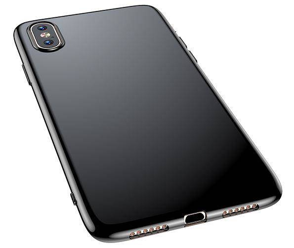 Case Case T-PHOX SHINY iPhone Xs MAX BLACK Case