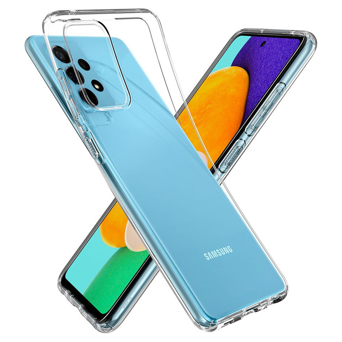 Cover SPIGEN Galaxy A52 LTE / 5G a cristalli liquidi Clear Case