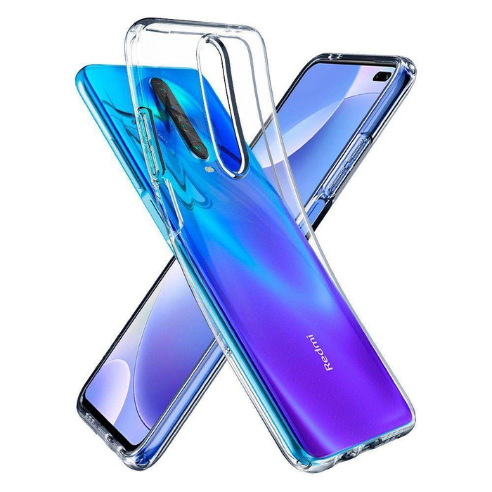 Liquid Crystal Case SPIGEN Xiaomi Mi 10T Transparent Clear Case