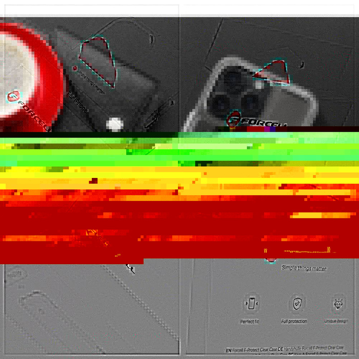 FORCELL F-PROTECT Clear Case futerał do IPHONE 13 Pro Max transparentny