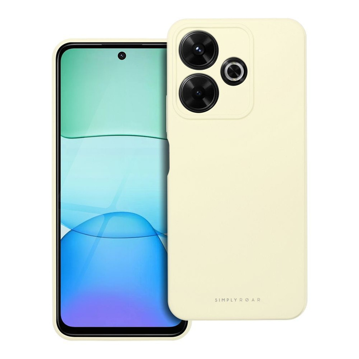 ROAR futerał CLOUD SKIN do XIAOMI Redmi 13 / Redmi 13 5G Jasnożółty