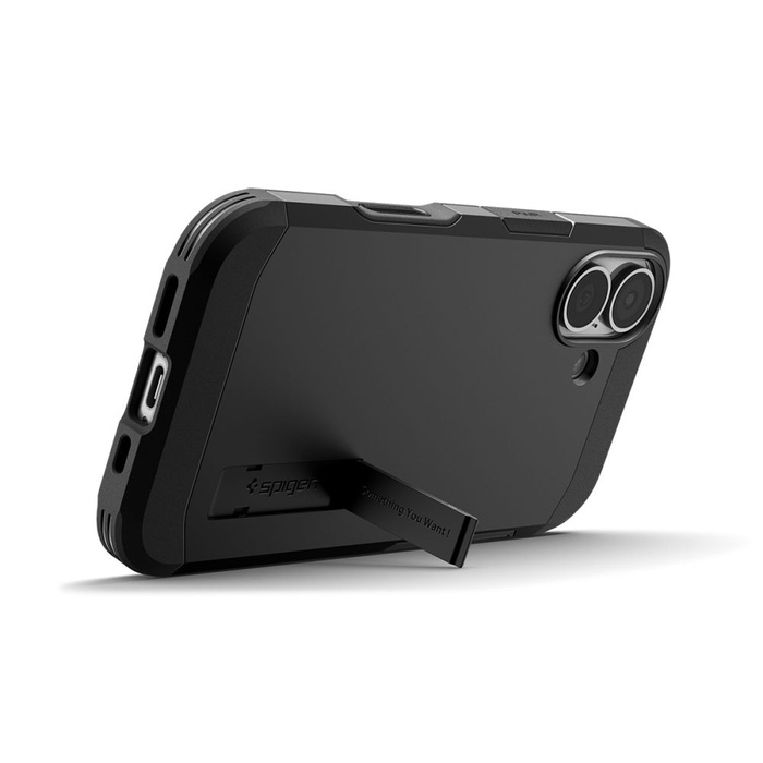 Funda Spigen IPhone 17 Tough Armor "T" Mag MagSafe NEGRO