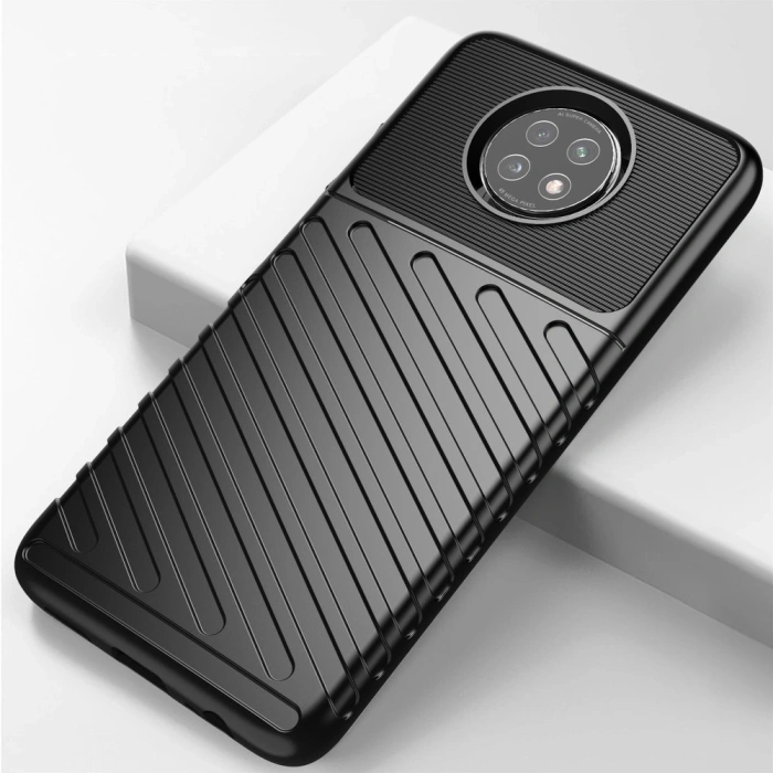 Thunder Case elastyczne pancerne etui pokrowiec Xiaomi Redmi Note 9T 5G zielony