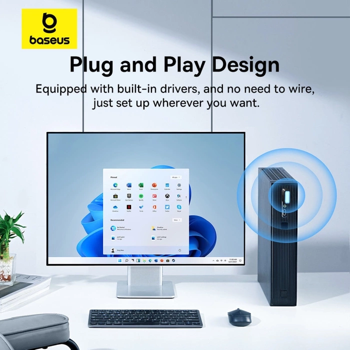 Baseus BS-OH170 650Mb/s 5GHz USB síťová karta - černá