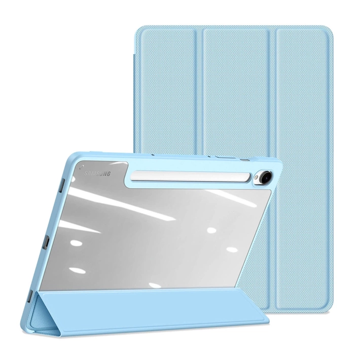 Dux Ducis Toby case with flap and stand for Samsung Galaxy Tab S9 / S9 FE - blue
