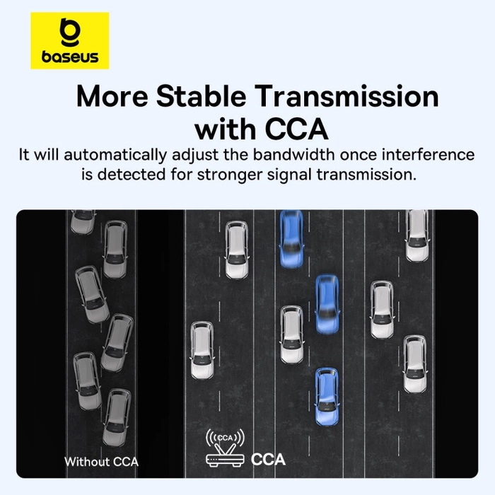 Baseus BS-OH172 300Mb/s USB síťová karta - černá