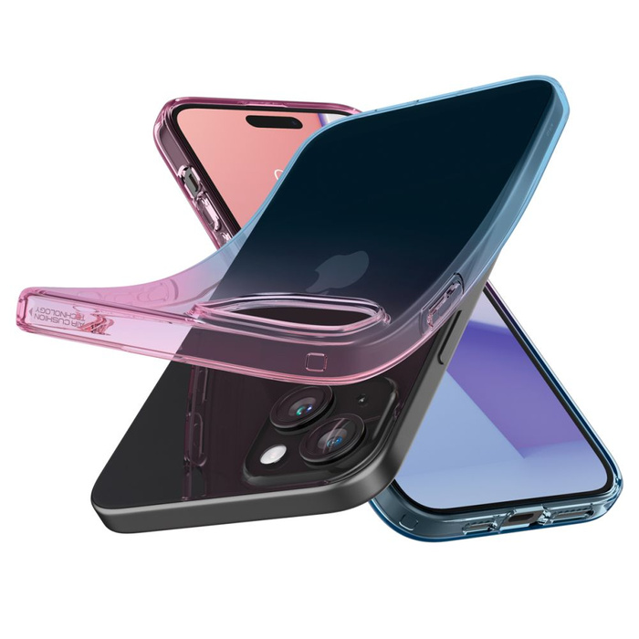 Case Spigen Liquid Crystal iPhone 15 Gradation Pink Case
