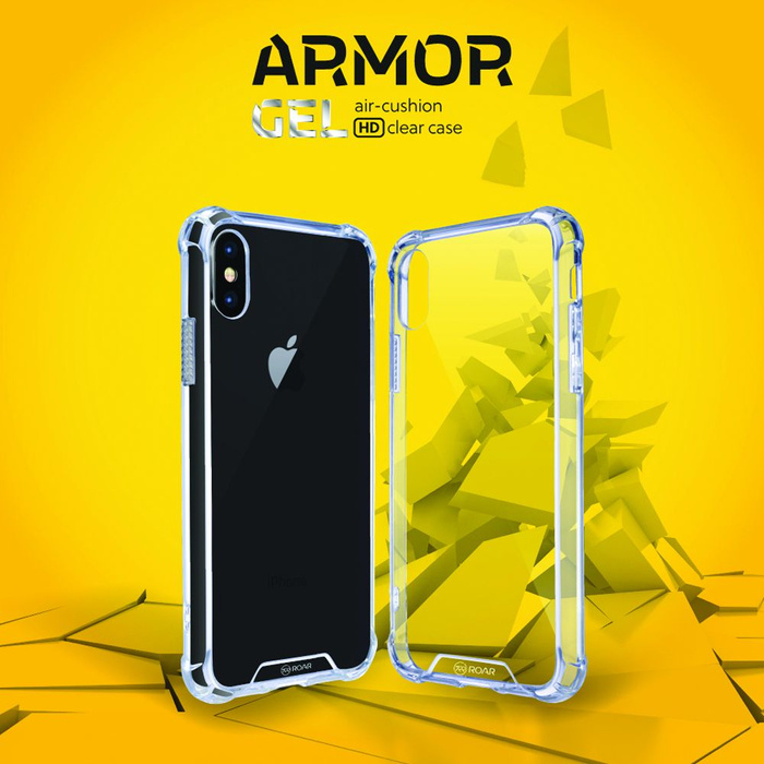 ROAR futerał ARMOR do IPHONE 16 Pro Max transparentny