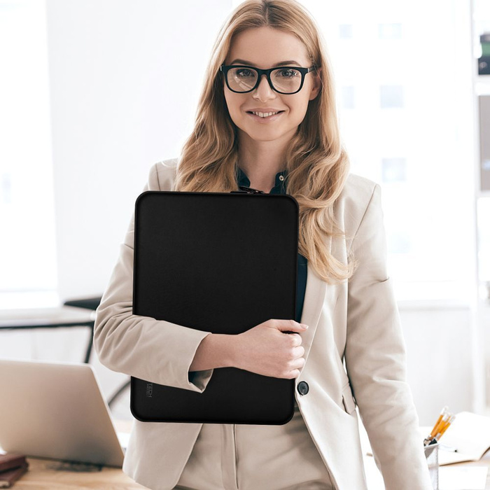 TECH-PROTECT Neopren Laptop 13 Schwarz Hülle