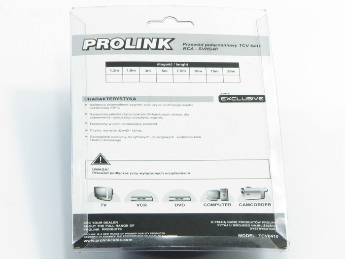 PROLINK 1RCA - SVHS4P Kabel 15m TCV6410 Sonderangebot
