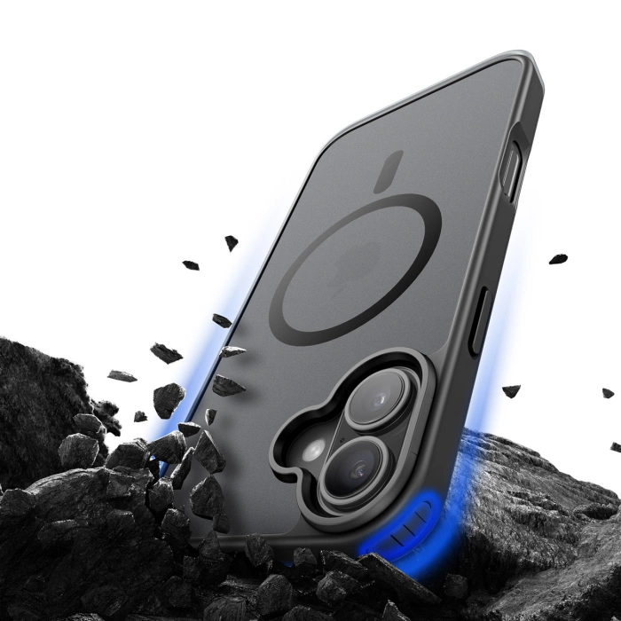 Dux Ducis Yind iPhone 17 Case Compatible with MagSafe - Black