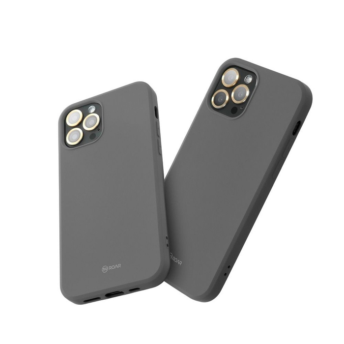 Roar Buntes Jelly Gehäuse Case - für Samsung Galaxy A33 5G Grau