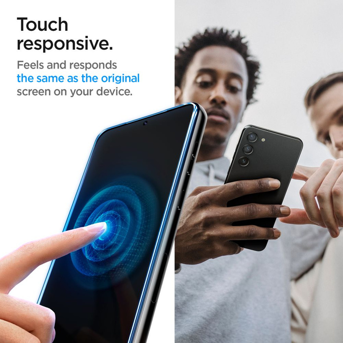 Tempered Glass Spigen GLAS.TR "EZ FIT" 2ER-PACK GALAXY S23+ PLUS KLAR