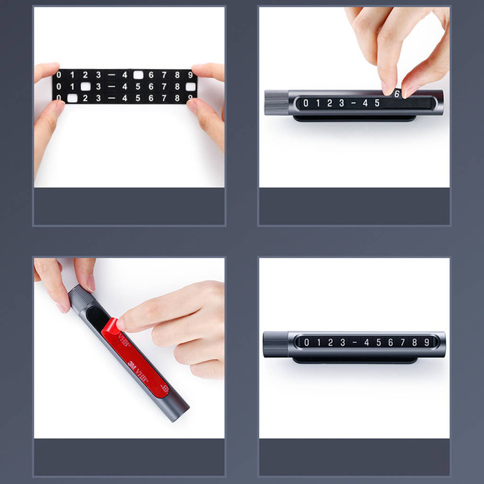 Señal de aparcamiento Ugreen LP151 - gris