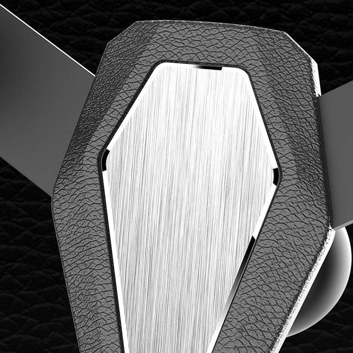 Schwerkraft ständer Auto-Smartphone-Halter für Kühlergrill Silber (YC07)