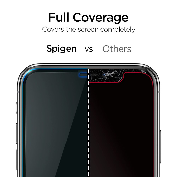 Tempered Glass Spigen ALM Glass Fc Apple iPhone 11 Black