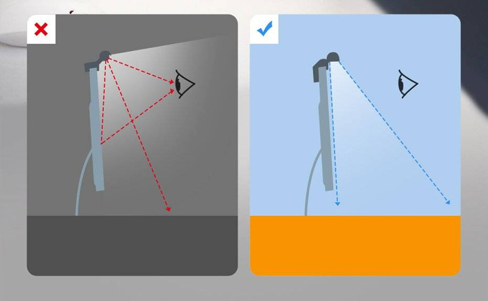 Lumière LED Baseus i-wok pour un éclairage d'écran de moniteur de bureau noir (DGIWK-B01)