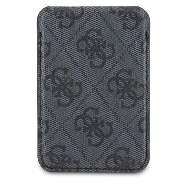 Guess Wallet Card Slot Stand GUWMSHG4SHK black/black MagSafe 4G Classic Logo