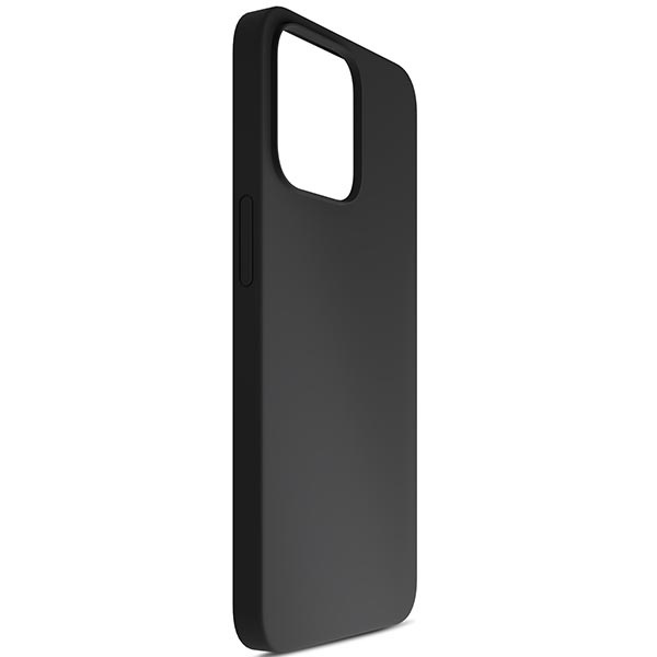 3mk Silicone Case iPhone 14 Pro Max 6.7" noir/noir